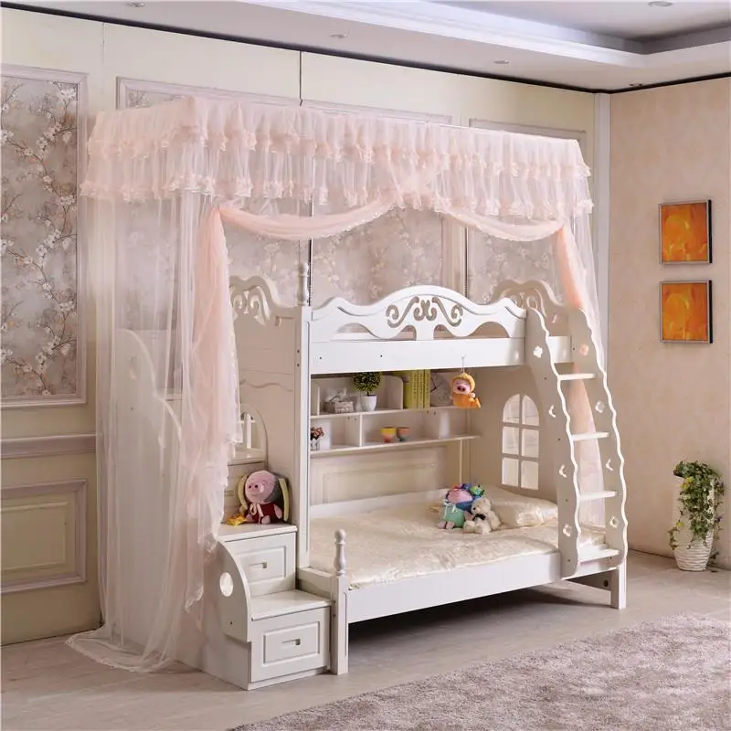 Dekoration детская комната для девочек палатка Berco Mosquiteros Para Cama двухъярусная кровать Ciel De Lit Cibinlik навес Moustiquaire москитная сетка - Цвет: MODEL Q