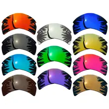 Поляризованные зеркальные линзы с зеркальным покрытием для сменных линз-оправа в виде флака Окли 2,0 XL разных цветов