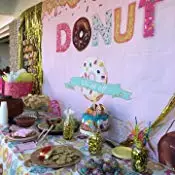 Вечерние фоны Mehofoto Donut фон для фотосъемки с веселой тематикой вечеринок