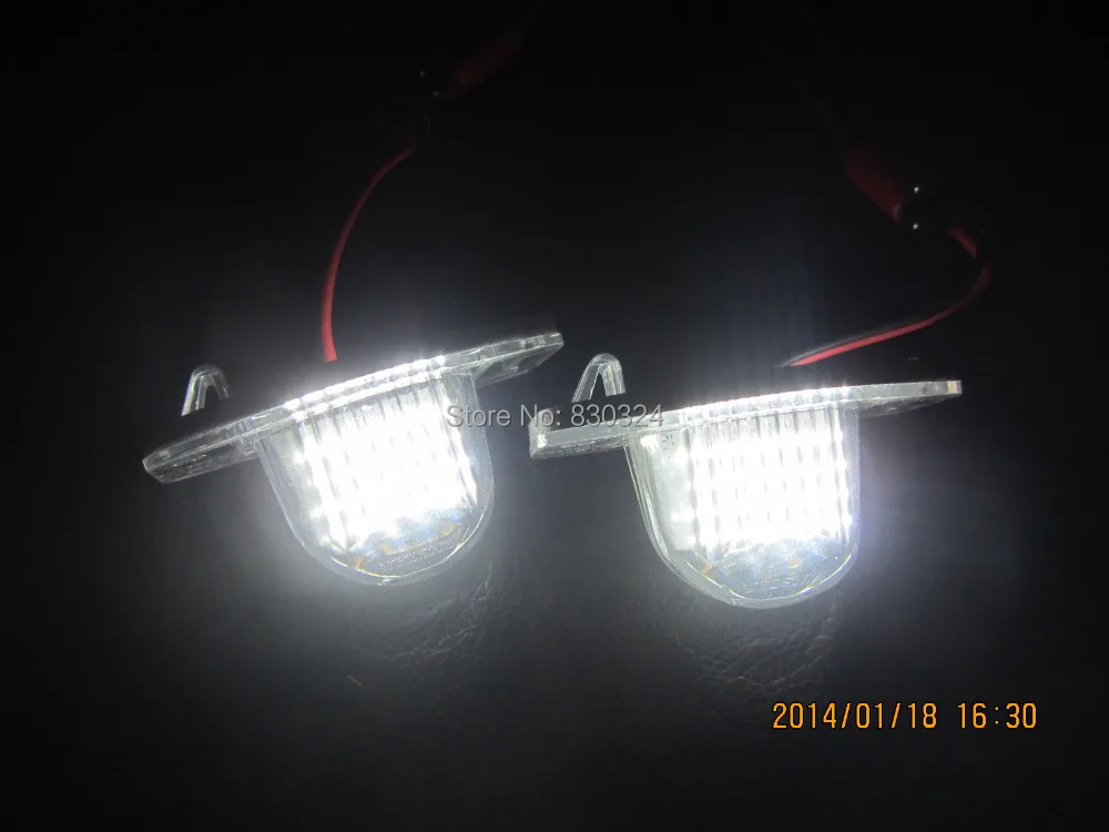 2 шт. 18x SMD светодиодный номерной знак светильник Honda CRV JAZZ ODYSSEY FR V|license plate light|light