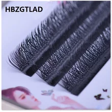 3 ряда большой емкости 3D высокого качества 0,07 мм в форме сетки Y Тип ткачество Накладные ресницы макияж Индивидуальные ресницы для наращивания