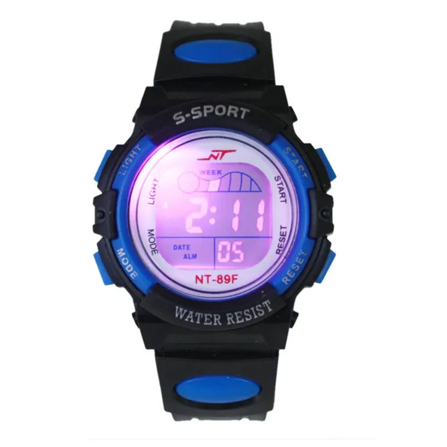 Waterproof Fashion Casual Children Kid Boy Digital LED Quartz Alarm Date Sports Waterproof Fashion Casual Children Kid Boy Digital LED Quartz Alarm Date Sports