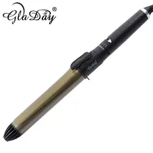 Новая Вращающаяся палочка для завивки волос, керамическая плойка для завивки волос с зажимом, вращающаяся на 360 градусов