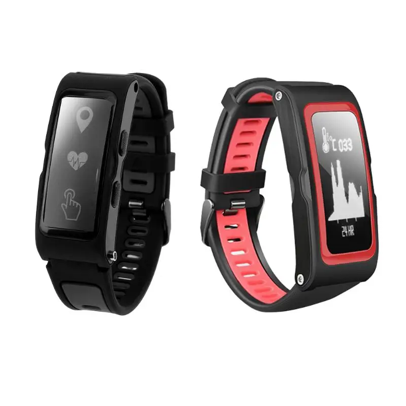 

T28 Multi-function Wristwatch Smart Bracelet GPS Barometer Altimeter Blood Pressure Heart Rate Monitor Wristband Smart Bracelet