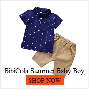 BibiCola одежда для маленьких мальчиков, комплект деловой костюм для мальчиков; сезон лето Модная клетчатая футболка+ штаны с подтяжками 2 шт. костюм, детская одежда для мальчиков