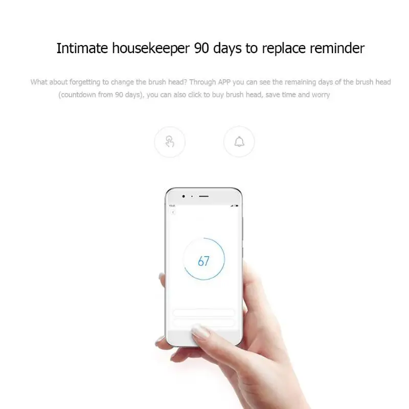 Xiaomi Mijia мини сменная насадка для зубной щетки для Xiaomi Mijia электрическая гигиеническая зубная щетка звуковая головка электрической зубной