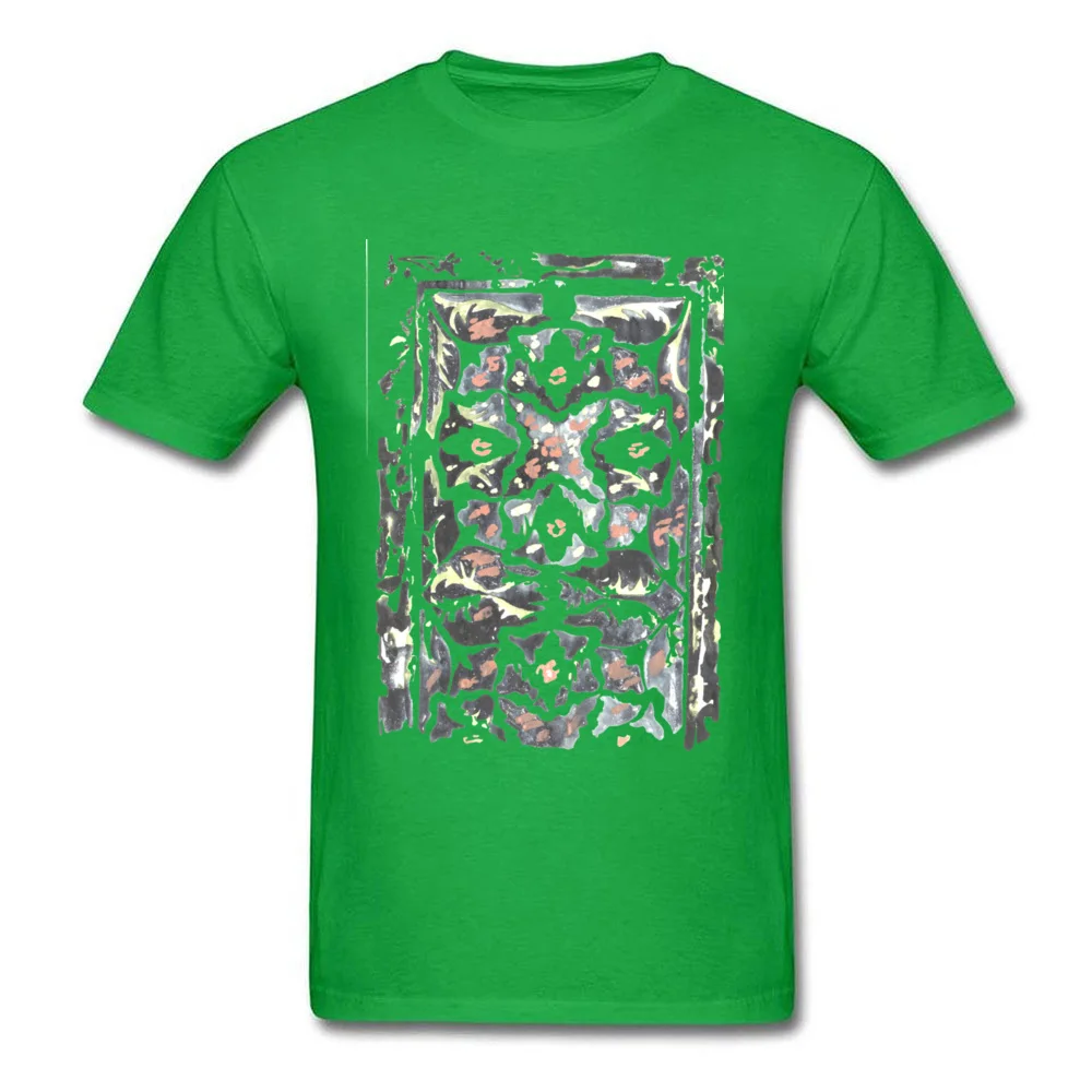 Mirror to a garden_green