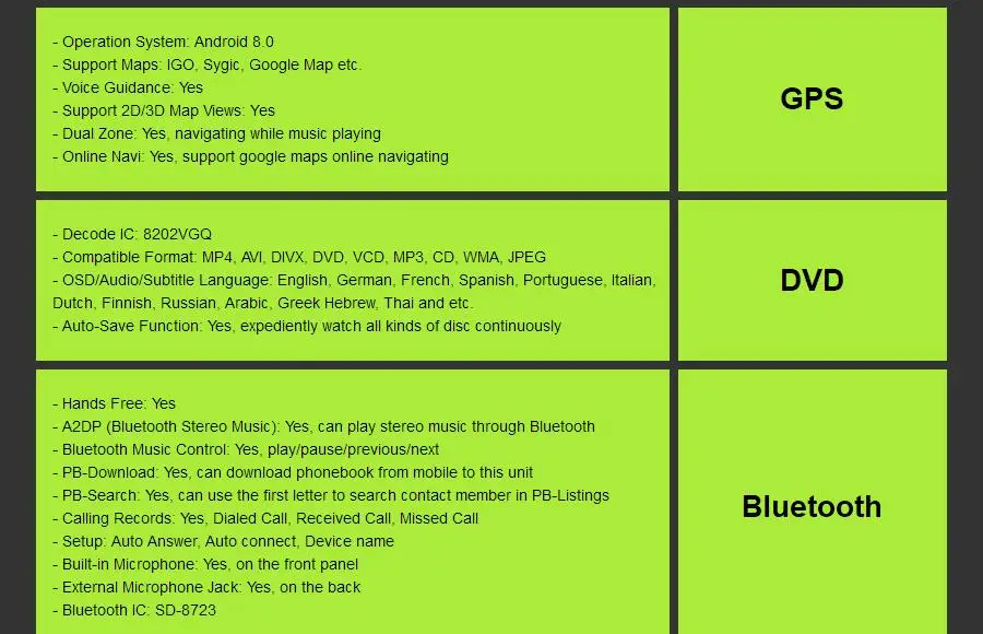 Top HIZPO 2DIN Android8.0 HD 800*480 screen Octa Core 4G RAM+32G ROM universal car radio gps  with wifi car stereo audio DVD PLAYER 28