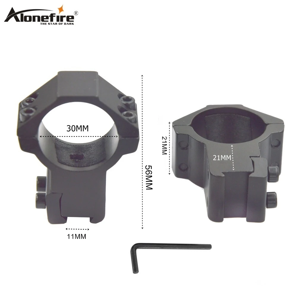 Alonefire M-04 30 мм кольца 11 мм Вивер рельсы база ласточкин хвост страйкбол винтовка стрелковый пистолет тактический светильник лазерный прицел охотничьи крепления