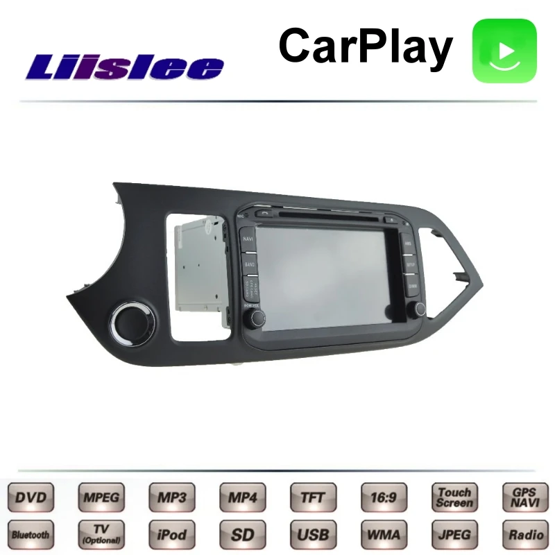 For KIA Picanto Monitor TA MK2 2011~2017 LiisLee Car Multimedia TV DVD GPS Radio Carplay Original Style Navigation Navi 5
