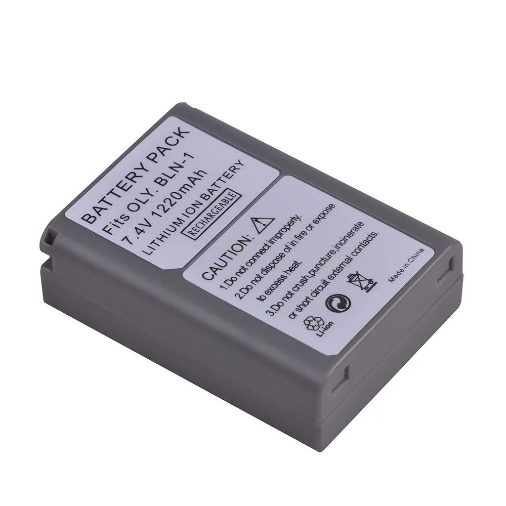 1 pcs BLN 1 BLN1 Lithium rechargerable camera Battery for Olympus E M5