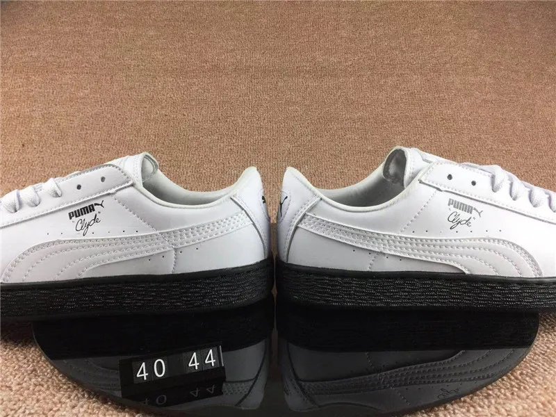 Puma Кроссовки PUMA X NATUREL Клайд Луны и космоса Фэнтези Черный белый совместных Для