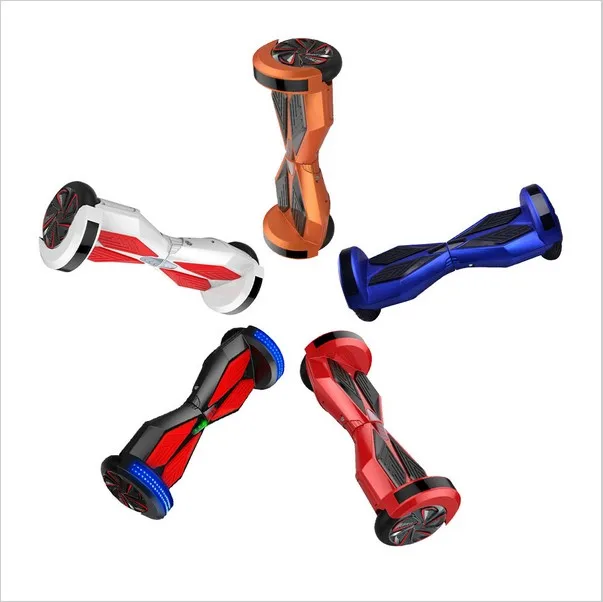 2 Wheels Bluetooth Stereo Led Smart Electric Scooter hoverboard remote