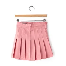 Женская сексуальная белая юбка, женские летние юбки, корейский стиль, сплошной цвет, высокая талия, юбка размера плюс, Harajuku, женские мини юбки