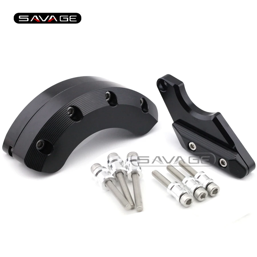 Для Ямаха ФЗ-6р FZ6R 2009-2015, FZ6N FZ6S 2004-2009 Двигатель мотоцикла Чехол гвардии Крышка Рама слайдер крушение протектор черный Для Ямаха ФЗ-6р FZ6R 2009-2015, FZ6N FZ6S 2004-2009 Двигатель мотоцикла Чехол гвардии Крышка Рама слайдер крушение протектор черный