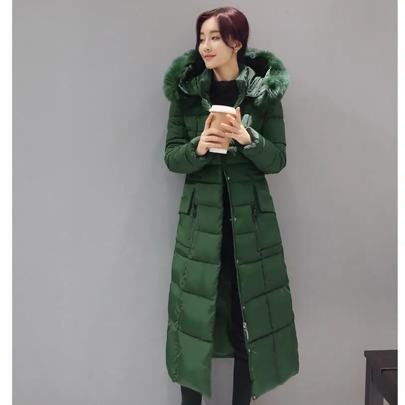 US $46.99 50% OFF|Winter Daunenjacke Mantel 2017 Korea Mode Lange Verdickung Unten Baumwolle gefütterte Jacke Mit Kapuze Dünne Große Yards Frauen Großhandel 2019 Neue Frauen Winterjacke Mit Fell Kapuze Baumwolle Kleidung Mantel Korea Größe Winter Warme Lange Baumwolle Mäntel Parka Frauen Von