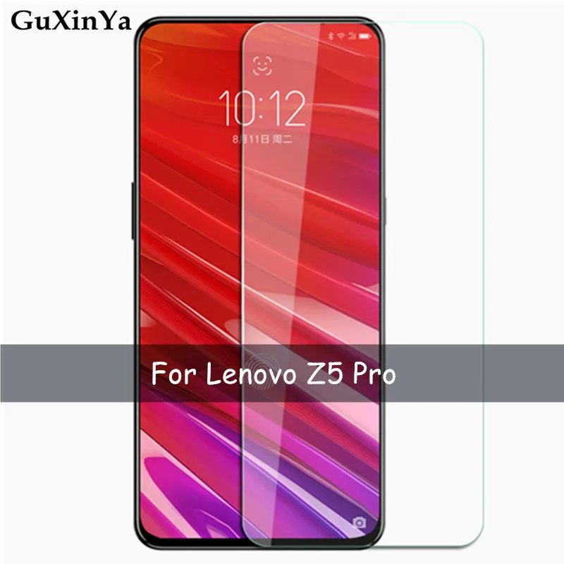2 шт закаленное стекло Lenovo Z5 Pro защита экрана Переднее для Защита от царапин 2.5D
