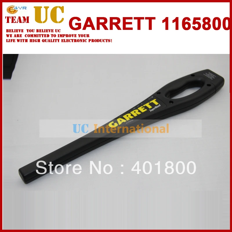 

Wholesale free shipping+body scanner sound and light alarm+360 detection area hand held metal detector Super Wand 1165800