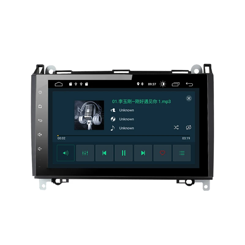 Flash Deal 2 din android 9.0 Car Multimedia GPS Head unit for Mercedes Benz B200 A B Class W169 W245 Viano Vito W639 Sprinter W906DVD Radio 2