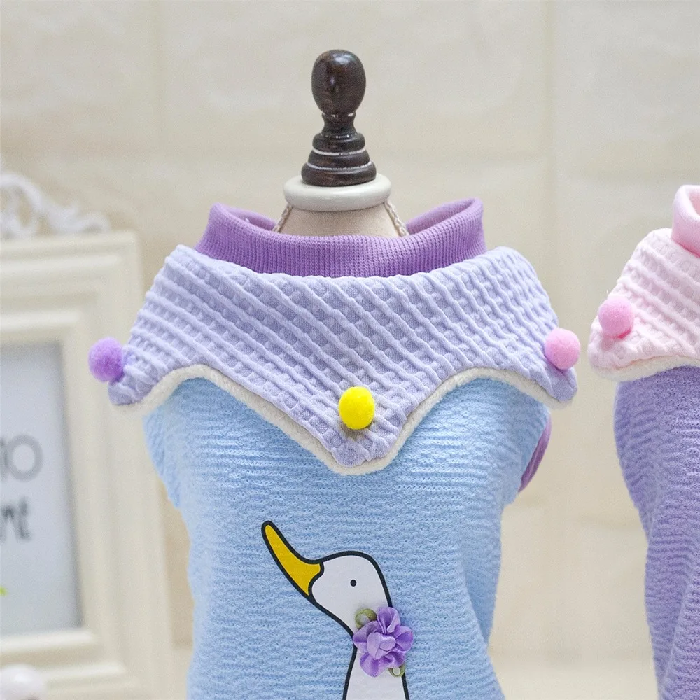 Y90_New_Thickness_Pet_Dog_Cotton_Clothes_Cute_Goose_Pattern_Puppy_dog_cat_warm_Coat_Chihuahua_Dogs_Winter_Clothing_ (2)