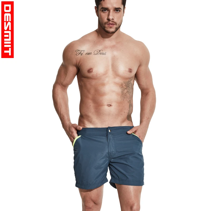 

Desmiit Mens beach sexy bikini swim surfing board Shorts Nylon Quick dry Jogger boxer Shorts Male Swimsuit Bathing Suit Sunga