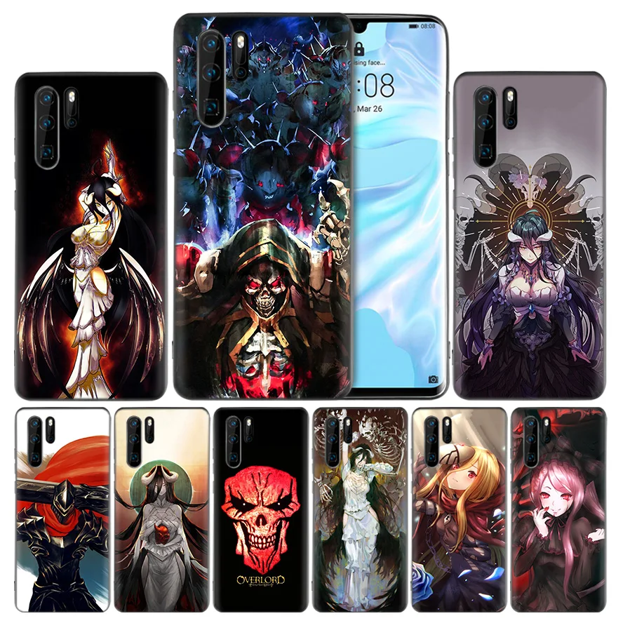 

Overlord Anime Silicone Case Cover for Huawei Mate 20 10 P30 P20 P10 Lite Pro P Smart Plus 2019 Enjoy 9S 9E Nova 4E
