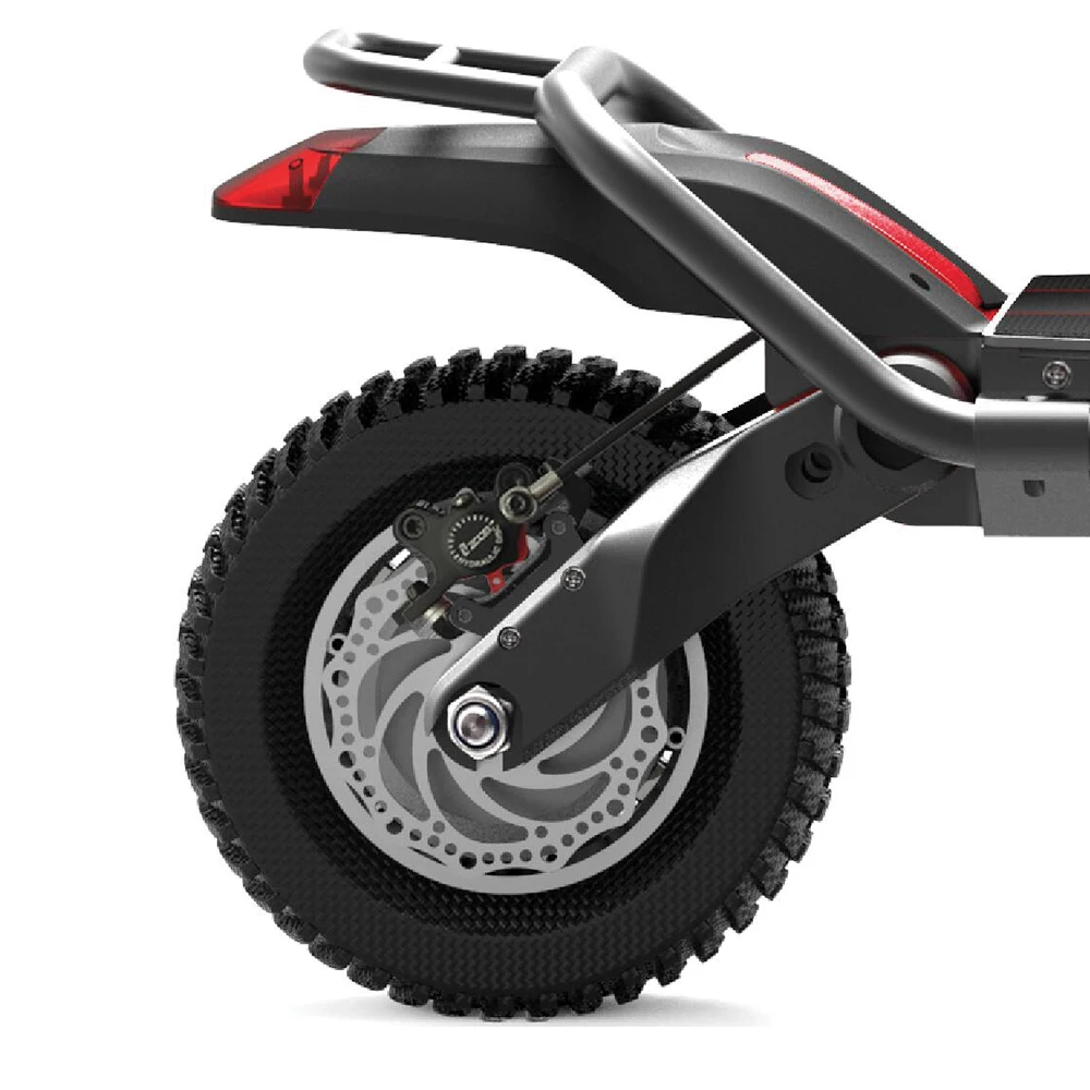 Discount 2018 Kaabo Wolf Warrior II New Design 11inch 60V 35AH Electric Scooter with Hydraulic shock absorption 3