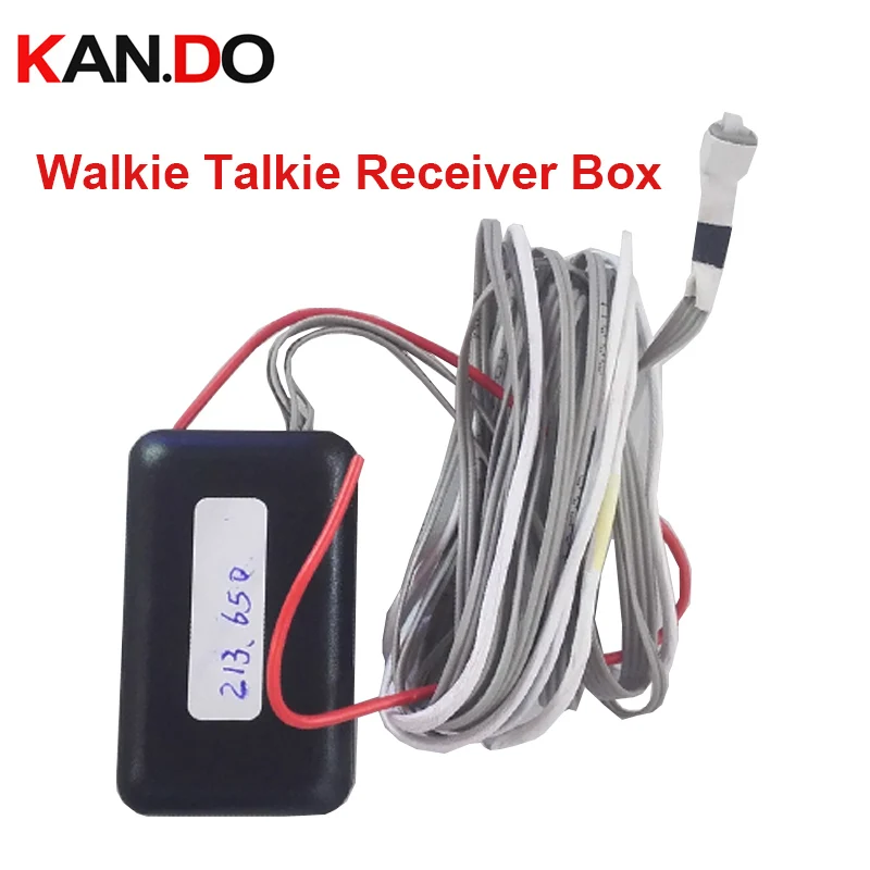 walkie talkie box 200mhz-230mhz radio receiver box radio walkie talkie with induction transmitting inductive transmitter