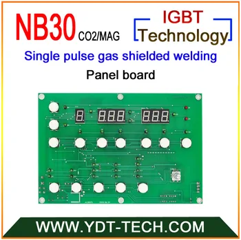 

NB30 single pulse gas welding control panel to Weld carbon steel and stainless steel designed(2PCS cards)