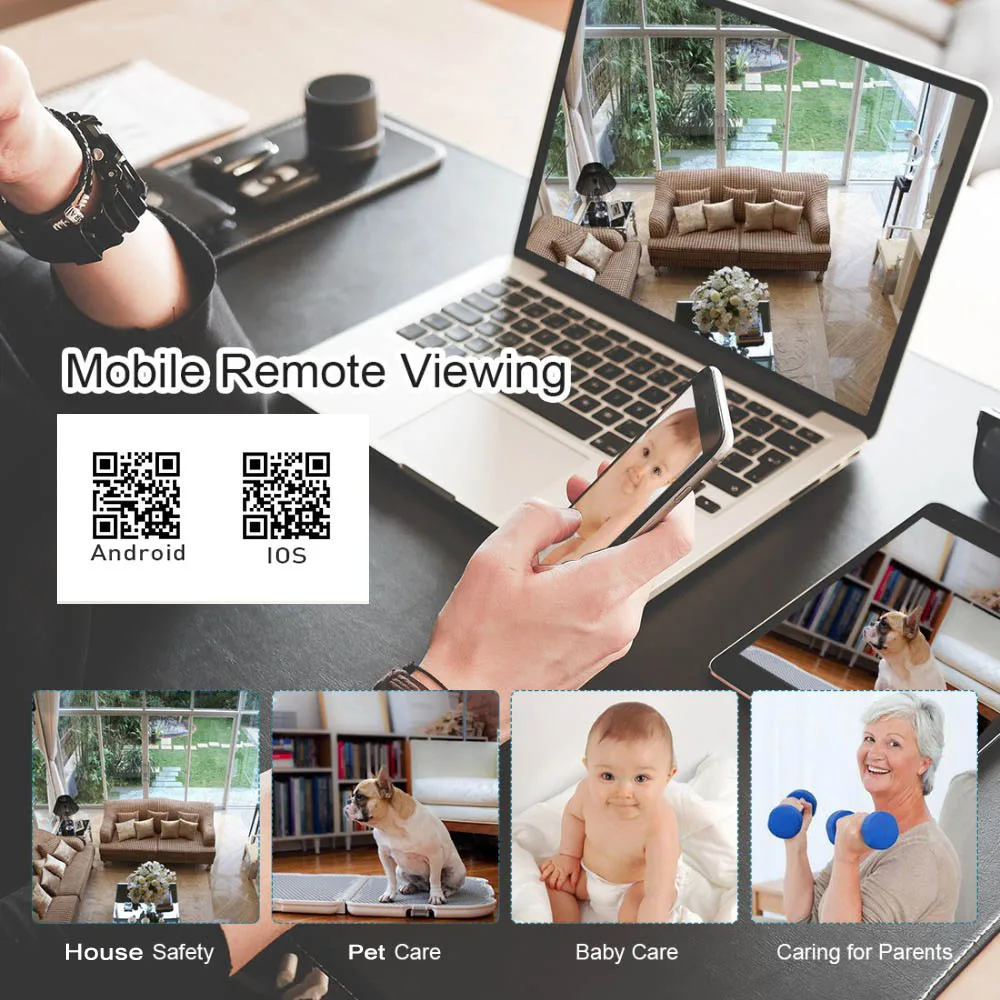 Eyedea-4CH-1080P-DVR-Kit-CCTV-System-2MP-Audio-Record-Sound-IP-Camera-P2P