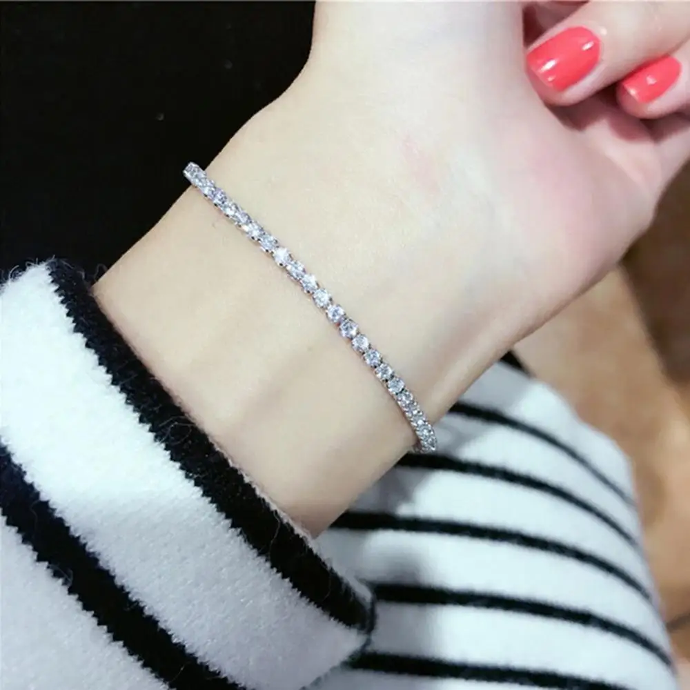 

Women Charm Fashion Rhinestone Bangles Crystal Silver Gold Bracelet Adjustable Bangle Cuff Jewelry Gift