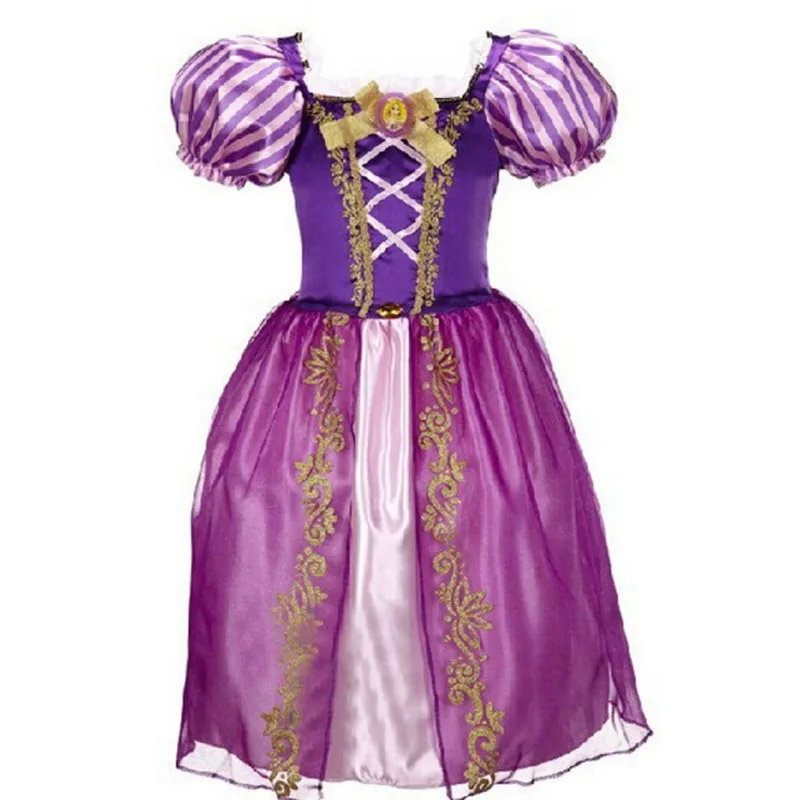 

Girls Cinderella Dresses Children Snow White Princess Dresses Rapunzel Aurora Party Halloween Costume Brand kids Dress Clothes