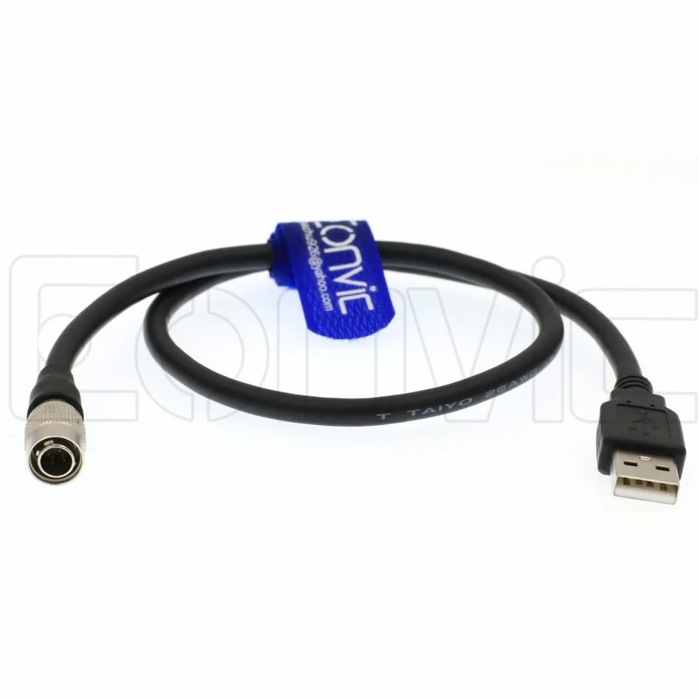 

Eonvic Sound Devices 688 633 664 4 pin Male Hirose to USB Power Cable for ZOOM F4/F8