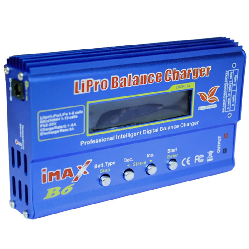 Зарядное устройство Lipro Balance charger iMAX B6 зарядное устройство Lipro Digital Balance charger+ кабели для зарядки