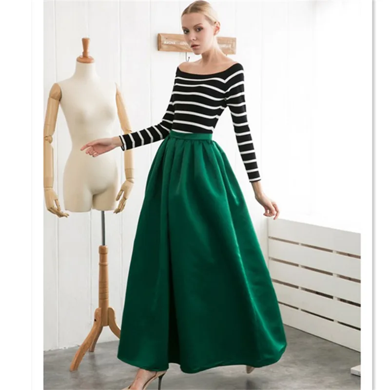 retro maxi skirt