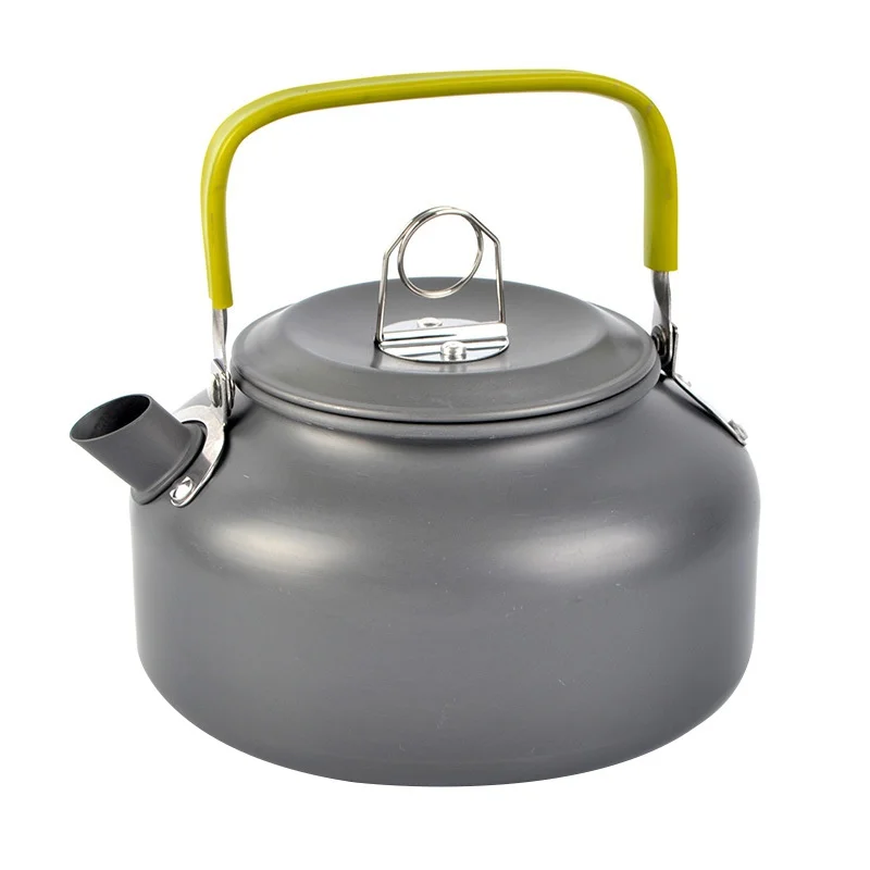 Camping Kettle Camp Tea Coffee Pot Aluminum Outdoor Hiking Kettle