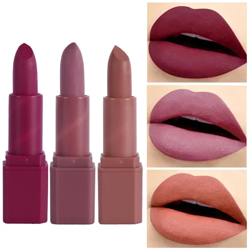 dark rose lipstick