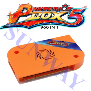 

2018 New Pandora Box 5 960 in 1 Arcade Version Orange Jamma Game Board HDMI / VGA Output Full HD 720P For Arcade Machine Cabinet