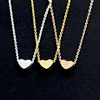 V attire BFF – colliers ras du cou en acier inoxydable pour femmes, chaîne en or Rose, pendentif en forme de petit cœur, 2022 ► Photo 2/6