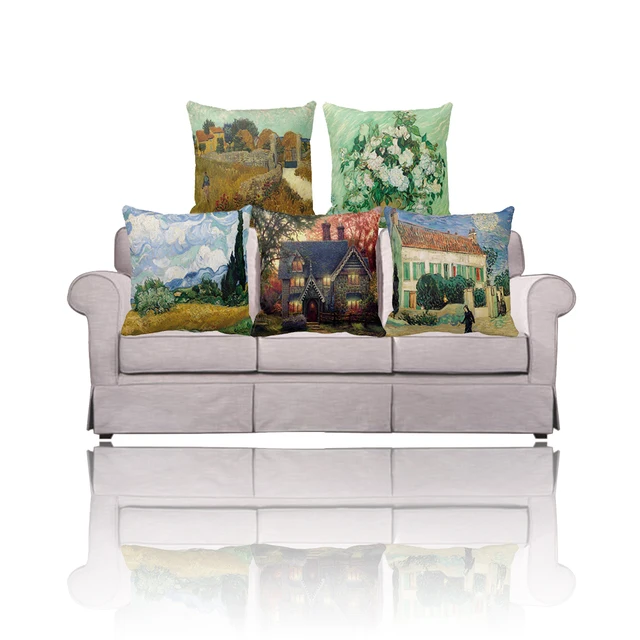 3D 2 Side Vincent van Gogh Boerderij in de Provence/Roses