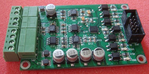 

High precision DAC module positive and negative 10V output AD5790 16/20 AD5760 bit DAC full isolation