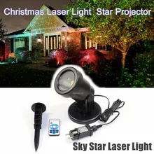 WERALED Открытый водонепроницаемый IP65 украшения сада Рождество небо Звезда лазерный точечный светильник Светильник проектор душ с RF дистанционного управления