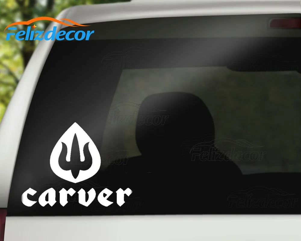 Carver Цитата скейтборды Автомобильная наклейка стикер искусство s окно Декор