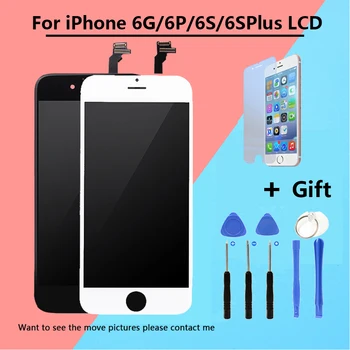 

Quality AAA LCD For iPhone 6 6S 6S Plus 6 Plus LCD Screen Replacement Display with 3D Touch Screen Digitizer Assembly