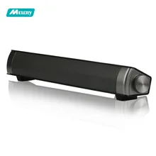 Soundbar 10W Wired and Wireless Speaker Audio Stereo Long-standby for Smartphones Tablets Projector,Wireless Devices Black