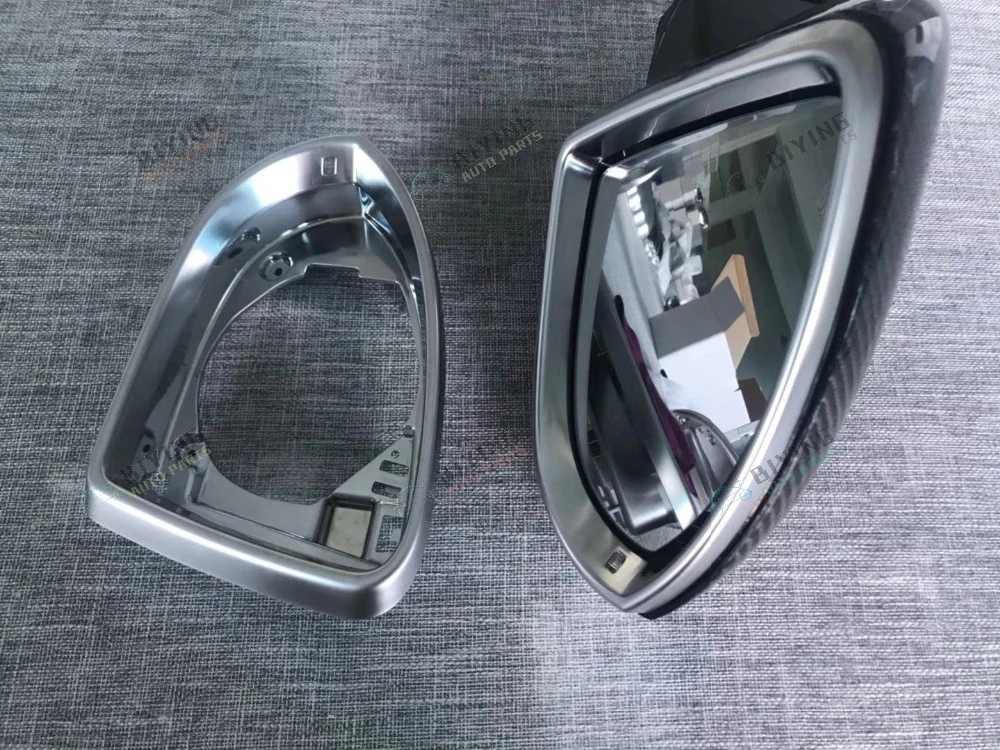 

MATTE REAR VIEW SIDE MIRROR COVER FRAME CAP COVER FOR VW GOLF 7 MK7 VII