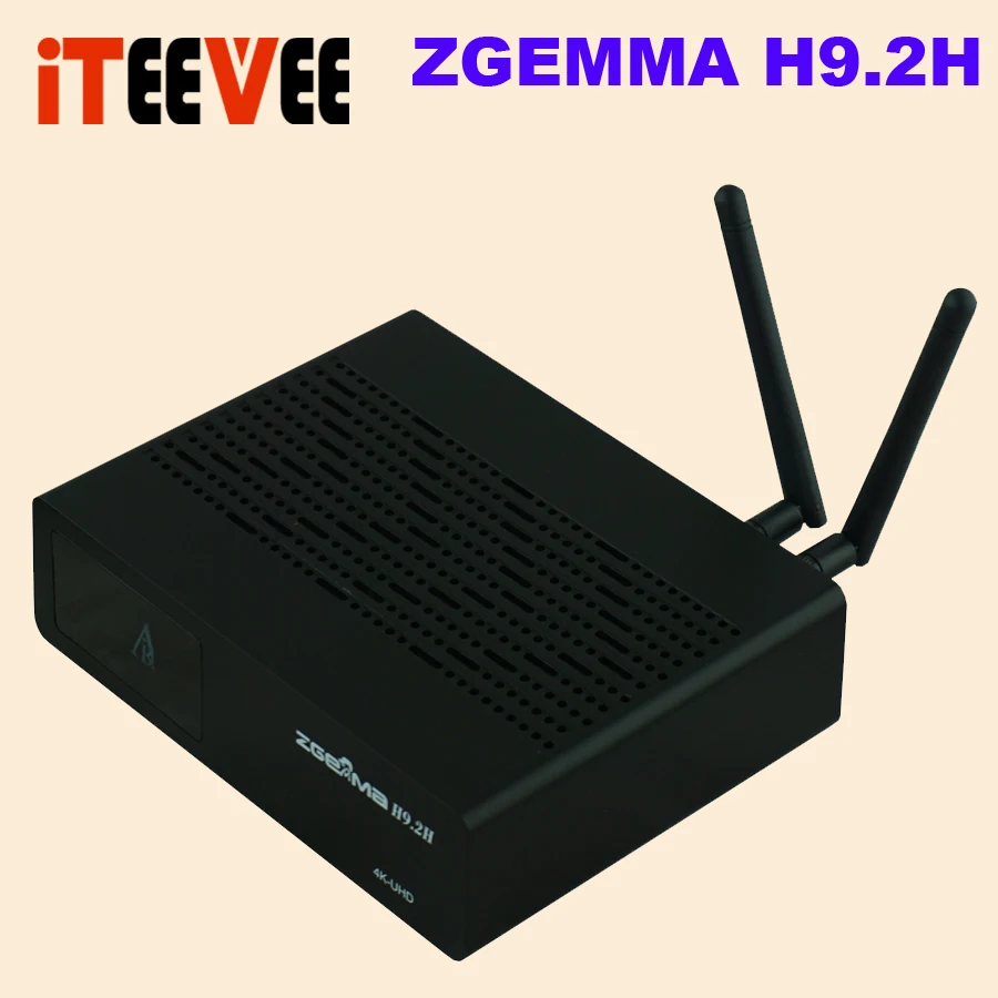 Оригинальная версия 4 к UHD телеприставка ZGEMMA H9.2H Linux OS DVB-S2X+ DVB-C/T2 тюнеры HEVC/H.265 декодирование bulit в wifi