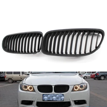 

Matte black Front Kidney Euro Sport Grill Grille For BMW 3 Series LCI Facelift E90 3 Series 323i 328i 335i 328i xDrive 09-11