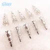 50pcs / lot 23 x7mm Alloy Caps Bead Hollow Out Flower Bugle Filigree Bead End Cap Cone Jewelry Making Components finder ► Photo 3/6
