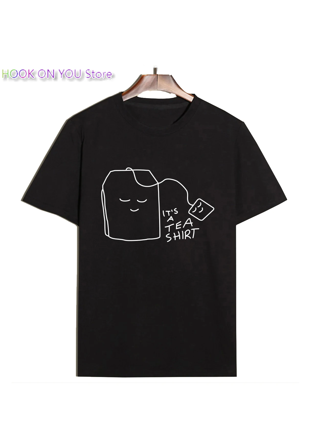 

It's tea shirt Men's T-shirts Funny Tea Printing T shirts 2019 Summer Cotton Short Sleeve O-Neck tshirts Male Casual Tees